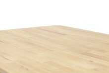 Esstisch >Oswego< in Kernbuche aus Massivholz - 80x76x80cm (BxHxT)