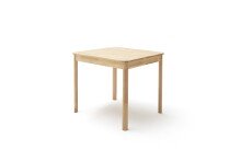 Esstisch >Oswego< in Kernbuche aus Massivholz - 80x76x80cm (BxHxT)