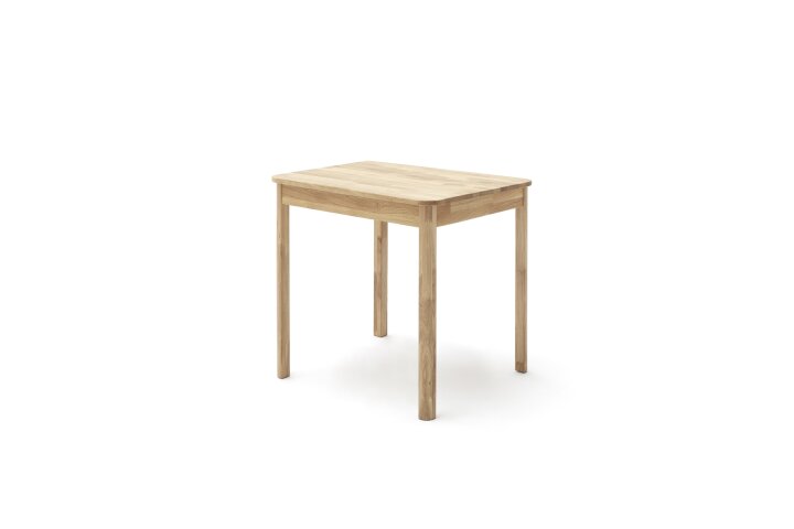 Esstisch >Oswego< in Wildeiche aus Massivholz - 60x76x80cm (BxHxT)