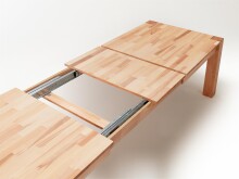 Esstisch >Paul< in  aus Massivholz - 140x77x80cm (BxHxT)