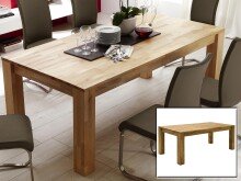 Esstisch >Paul< in  aus Massivholz - 140x77x80cm...