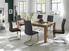 Esstisch >Peter< in  aus Massivholz - 140x77x80cm (BxHxT)