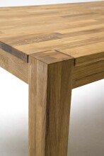 Esstisch >Peter< in  aus Massivholz - 140x77x80cm (BxHxT)