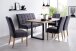 Esstisch >Roxbury< in Wildeiche aus Massivholz, Metall - 180x77x90cm (BxHxT)