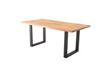 Esstisch >Limerick< in Kernbuche aus Massivholz,...