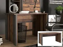 Arbeitstisch >Celon< in Old Wood Vintage -...