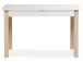 Esstisch >Crawley< in Sonoma-Eiche/Weiß - 160x76,5x70cm (BxHxT)