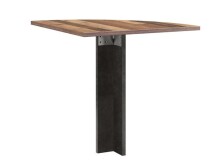 Eckverbindungsplatte >Celon< in Old Wood Vintage - 70x73.5x70cm (BxHxT)