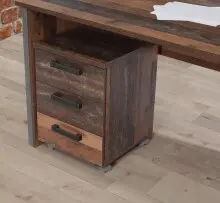Regalwagen >Celon< in Old Wood Vintage -...