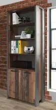 Aktenschrank >Celon< in Old Wood Vintage -...