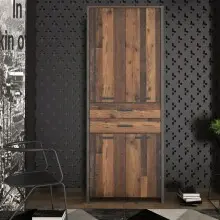 Aktenschrank >Celon< in Old Wood Vintage -...