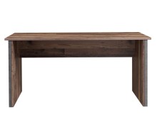 Arbeitstisch >Celon< in Old Wood Vintage - 103/153/70x73.5x70cm (BxHxT)
