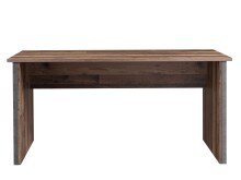 Arbeitstisch >Celon< in Old Wood Vintage - 103/153/70x73.5x70cm (BxHxT)