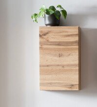 Hängeschrank >Villach< (B/H/T: 40x64x20 cm) in wotaneiche - 40x64x20 (BxHxT)