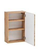 Hängeschrank >Villach< (B/H/T: 40x64x20 cm) in wotaneiche - 40x64x20 (BxHxT)