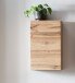 Hängeschrank >Villach< (B/H/T: 40x64x20 cm) in wotaneiche - 40x64x20 (BxHxT)