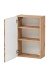Hängeschrank >Villach< (B/H/T: 40x64x20 cm) in wotaneiche - 40x64x20 (BxHxT)