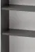 Hängeschrank >Villach< (B/H/T: 40x64x20 cm) in matt grau - 40x64x20 (BxHxT)