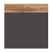 Hängeschrank >Villach< (B/H/T: 40x64x20 cm) in matt grau - 40x64x20 (BxHxT)