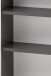 Hängeschrank >Villach< (B/H/T: 40x64x20 cm) in matt grau - 40x64x20 (BxHxT)