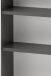 Hängeschrank >Villach< (B/H/T: 40x64x20 cm) in matt grau - 40x64x20 (BxHxT)