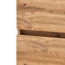 Waschbeckenunterschrank >Villach< (B/H/T: 40x79x35 cm) in wotaneiche aus MDF