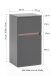 Waschbeckenunterschrank >Villach< (B/H/T: 40x79x35 cm) in wotaneiche aus MDF