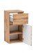 Waschbeckenunterschrank >Villach< (B/H/T: 40x79x35 cm) in wotaneiche aus MDF