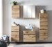 Waschbeckenunterschrank >Villach< (B/H/T: 40x79x35 cm) in wotaneiche aus MDF