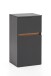 Waschbeckenunterschrank >Villach< (B/H/T: 40x79x35 cm) in matt grau aus MDF