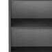 Waschbeckenunterschrank >Villach< (B/H/T: 40x79x35 cm) in matt grau aus MDF