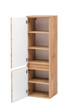 Midischrank >Villach< (B/H/T: 40x130x35 cm) in wotaneiche - 40x130x35 (BxHxT)
