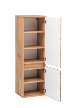 Midischrank >Villach< (B/H/T: 40x130x35 cm) in wotaneiche - 40x130x35 (BxHxT)