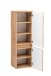 Midischrank >Villach< (B/H/T: 40x130x35 cm) in wotaneiche - 40x130x35 (BxHxT)