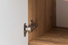 Seitenschrank >Villach< (B/H/T: 40x180x35 cm) in wotaneiche - 40x180x35 (BxHxT)