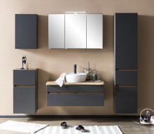 Seitenschrank >Villach< (B/H/T: 40x180x35 cm) in...