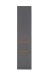 Seitenschrank >Villach< (B/H/T: 40x180x35 cm) in matt grau - 40x180x35 (BxHxT)