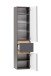 Seitenschrank >Villach< (B/H/T: 40x180x35 cm) in matt grau - 40x180x35 (BxHxT)