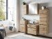 Badezimmerspiegelschrank >Villach< (B/H/T: 60x64x20 cm) in wotaneiche