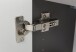 Badezimmerspiegelschrank >Villach< (B/H/T: 60x64x20 cm) in matt grau