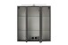 Badezimmerspiegelschrank >Villach< (B/H/T: 60x64x20 cm) in matt grau