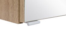 Badezimmerspiegelschrank >Villach< (B/H/T: 100x64x20 cm) in wotaneiche