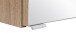 Badezimmerspiegelschrank >Villach< (B/H/T: 100x64x20 cm) in wotaneiche