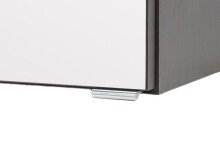 Badezimmerspiegelschrank >Villach< (B/H/T: 100x64x20 cm) in matt grau