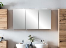 Badezimmerspiegelschrank >Villach< (B/H/T:...