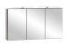 Badezimmerspiegelschrank >Villach< (B/H/T: 120x64x20 cm) in matt grau