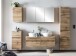 Waschtisch-Set >Villach< (B/H/T: 121x41x47 cm) in wotaneiche - 121x41x47 (BxHxT)