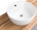 Waschtisch-Set >Villach< (B/H/T: 121x41x47 cm) in wotaneiche - 121x41x47 (BxHxT)