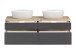 Waschtisch-Set >Villach< (B/H/T: 121x41x47 cm) in matt grau - 121x41x47 (BxHxT)