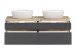 Waschtisch-Set >Villach< (B/H/T: 121x41x47 cm) in matt grau - 121x41x47 (BxHxT)